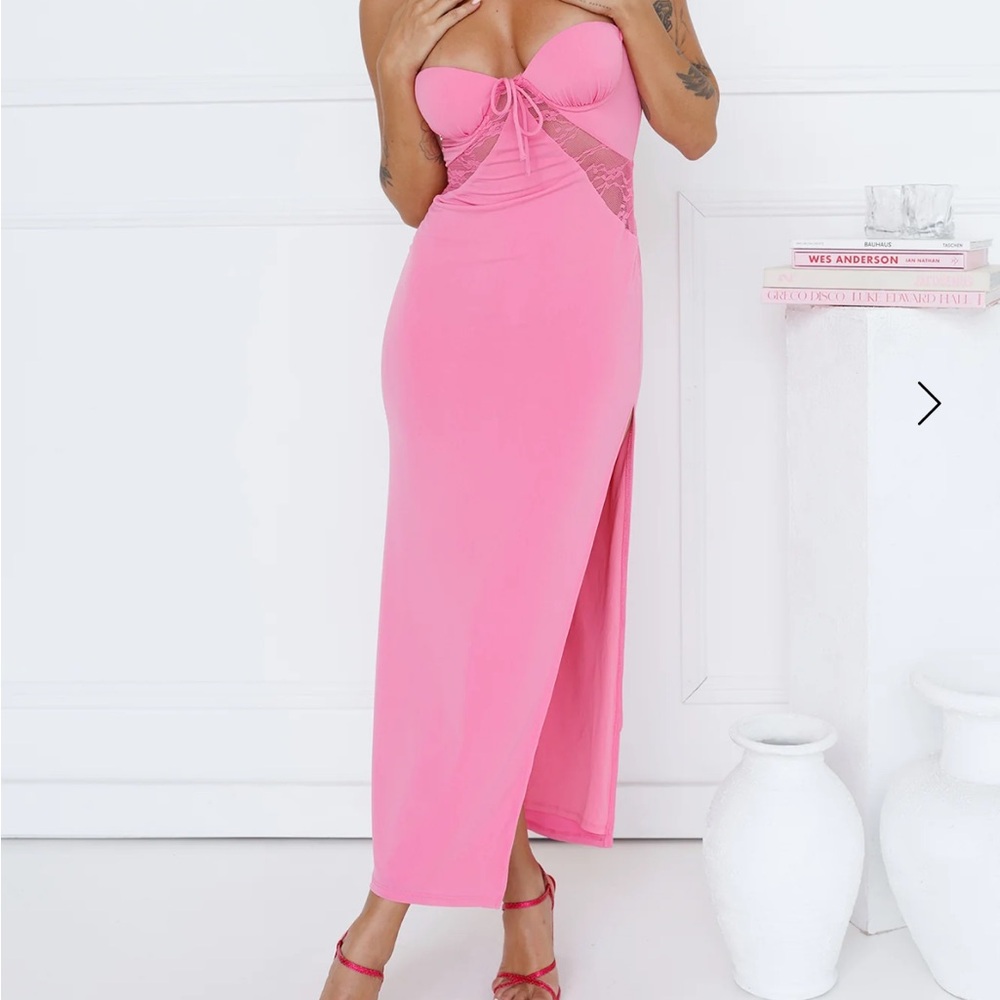 Skyscraper Lace Maxi Dress